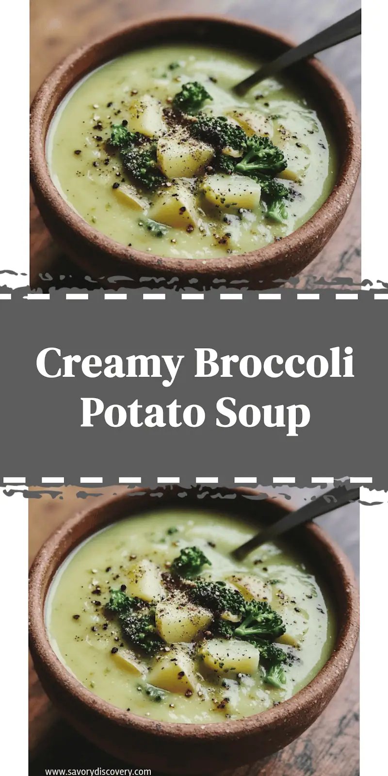 Creamy Broccoli Potato Soup