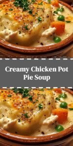 Creamy Chicken Pot Pie Soup